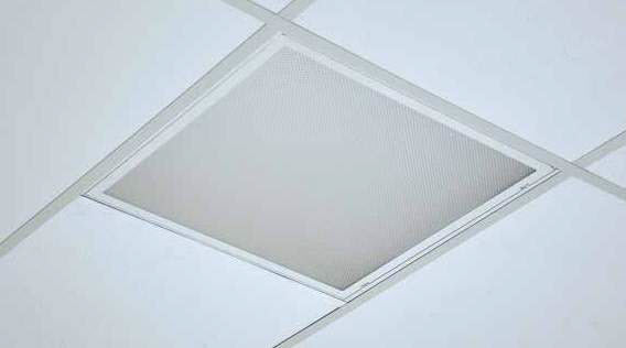 Recessed T/Bar With Gasketed Hinged Framed Diffuser T8