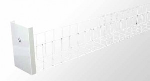 Wire Guard Kit - Single And Twin Tube With White Powder Coated Metal